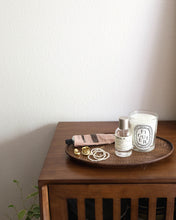 Load image into Gallery viewer, NAMU Carved Walnut Plate / Tray (11.6")