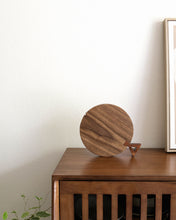 Load image into Gallery viewer, NAMU Walnut Round Cutting Board (9.2")