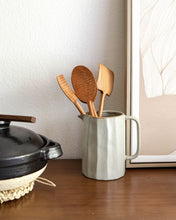 Load image into Gallery viewer, NAMU Carved Cherry Wood Round Spatula