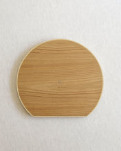Load image into Gallery viewer, Half Moon Wooden Tray in Natural