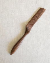 Load image into Gallery viewer, Walnut Wood Butter Knife Spreader