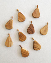 Load image into Gallery viewer, Teakwood Pear-shaped Mini plate