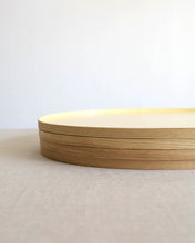 Load image into Gallery viewer, Wooden Serving Tray in Light Yellow