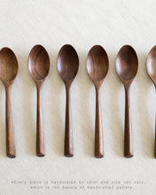 Load image into Gallery viewer, Walnut Wood Spoon