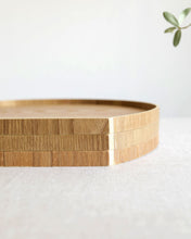 Load image into Gallery viewer, Half Moon Wooden Tray in Natural
