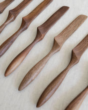 Load image into Gallery viewer, Walnut Wood Butter Knife Spreader