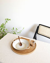 Load image into Gallery viewer, Half Moon Wooden Tray in Natural