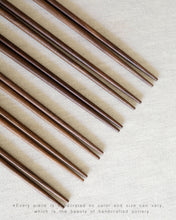 Load image into Gallery viewer, Walnut Wood Chopsticks