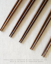 Load image into Gallery viewer, Walnut Wood Chopsticks