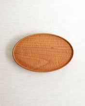 Load image into Gallery viewer, NAMU Carved Cherry Wood Plate / Tray (11.6")