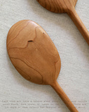 Load image into Gallery viewer, NAMU Carved Cherry Wood Round Spatula