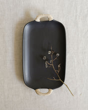 Load image into Gallery viewer, DAN Twine Handle Rectangle Plate (11")