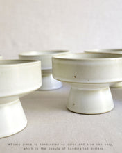 Load image into Gallery viewer, SAN High Footed Plate in Natural (5")