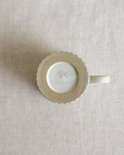 Load image into Gallery viewer, Coffee Cup & Saucer in Natural (3.7")