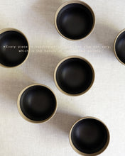 Load image into Gallery viewer, NOVO Rice Bowl in Matte Black (4.5")
