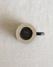 Load image into Gallery viewer, Coffee Cup & Saucer in Matte Black (3.7")