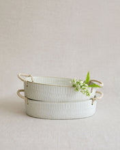 Load image into Gallery viewer, RIM 9" Twine Handle Deep Oval Plate