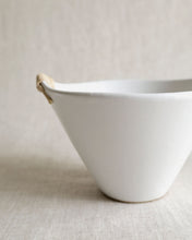 Load image into Gallery viewer, DAN Twine Handle Deep Bowl in White (6.7")
