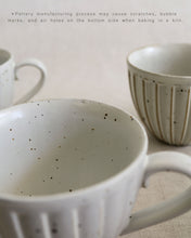 Load image into Gallery viewer, Coffee Cup & Saucer in Natural (3.7")