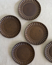 Load image into Gallery viewer, Coffee Cup & Saucer in Brown (3.5")