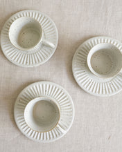 Load image into Gallery viewer, Coffee Cup & Saucer in White (3")