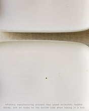 Load image into Gallery viewer, DAN Twine Handle Rectangle Plate in White (11")