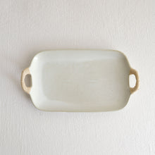 Load image into Gallery viewer, DAN Twine Handle Rectangle Plate (11")