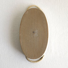 Load image into Gallery viewer, RIM 9" Twine Handle Deep Oval Plate