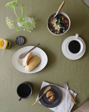 Load image into Gallery viewer, Coffee Cup & Saucer in Natural (3.7")