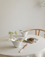 Load image into Gallery viewer, DAN Twine Handle Deep Bowl in White (6.7")