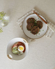 Load image into Gallery viewer, DAN Twine Handle Deep Bowl in White (6.7")