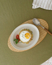 Load image into Gallery viewer, ARANG Oval Deep Plate (8")