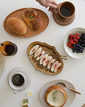 Load image into Gallery viewer, Coffee Cup & Saucer in Natural (3.7")