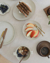 Load image into Gallery viewer, Coffee Cup & Saucer in Brown (3.5")