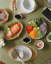 Load image into Gallery viewer, Oval Bamboo Placemat
