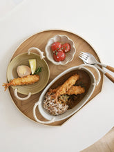 Load image into Gallery viewer, Half Moon Wooden Tray in Natural
