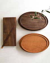 Load image into Gallery viewer, NAMU Walnut Sushi Serving Board (11&quot;)
