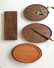 Load image into Gallery viewer, NAMU Walnut Sushi Serving Board (11&quot;)
