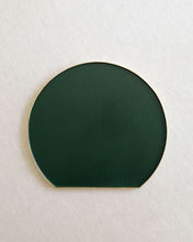 Load image into Gallery viewer, Half Moon Wooden Tray in Dark Green
