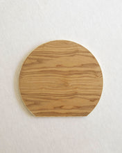 Load image into Gallery viewer, Half Moon Wooden Tray in Dark Green
