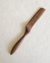 Load image into Gallery viewer, Walnut Wood Butter Knife Spreader
