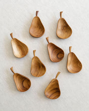 Load image into Gallery viewer, Teakwood Pear-shaped Mini plate
