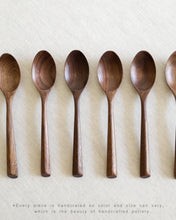 Load image into Gallery viewer, Walnut Wood Spoon
