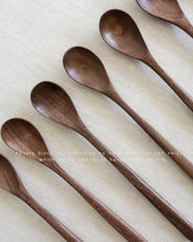 Load image into Gallery viewer, Walnut Wood Coffee Tea Spoon
