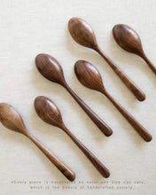 Load image into Gallery viewer, Walnut Wood Spoon
