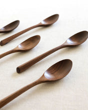 Load image into Gallery viewer, Walnut Wood Spoon
