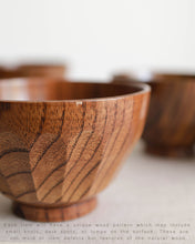 Load image into Gallery viewer, Wooden Soup Bowl
