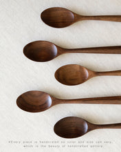 Load image into Gallery viewer, Walnut Wood Spoon
