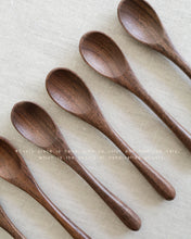 Load image into Gallery viewer, Walnut Wood Coffee Tea Spoon
