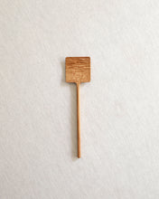 Load image into Gallery viewer, NAMU Carved Cherry Wood Square Spatula
